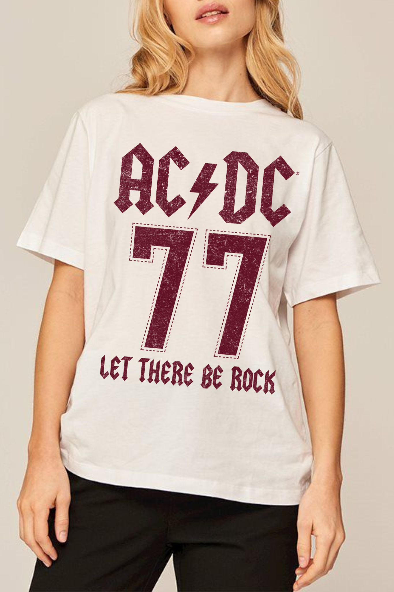 ACDC Off White T-Shirt