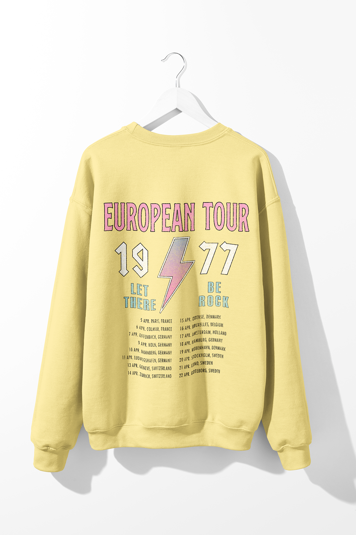 AC/DC European Tour Sweatshirt