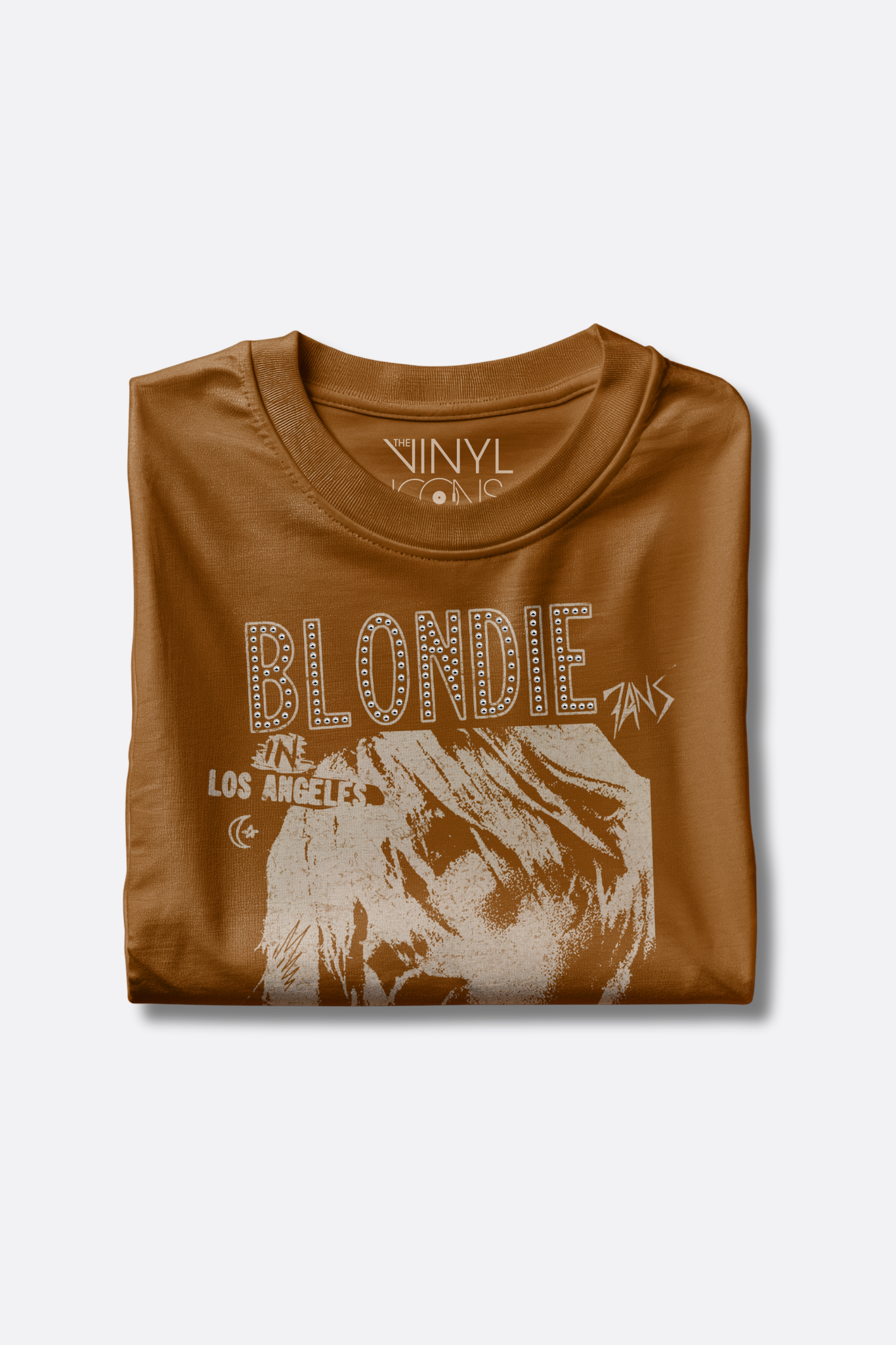 Blondie Studded Brown T-Shirt