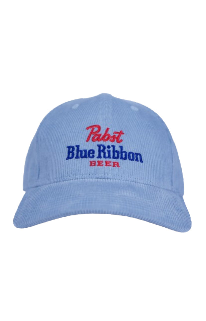 Pabst Blue Ribbon Corduroy Baseball Hat